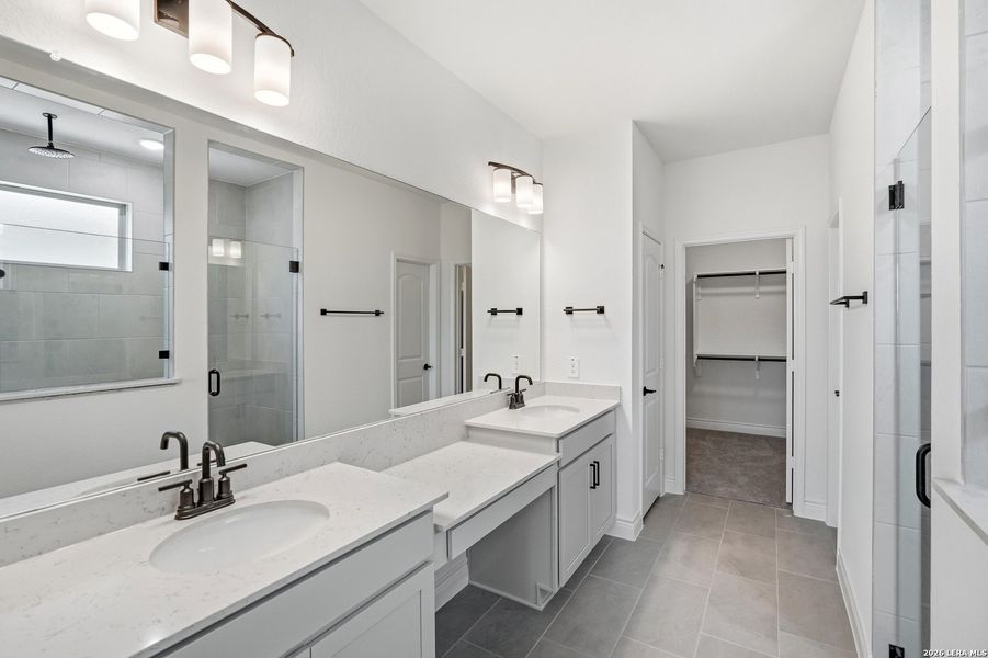 Furnished interior view inside a new home in Bison Ridge, San Antonio (Image 11).