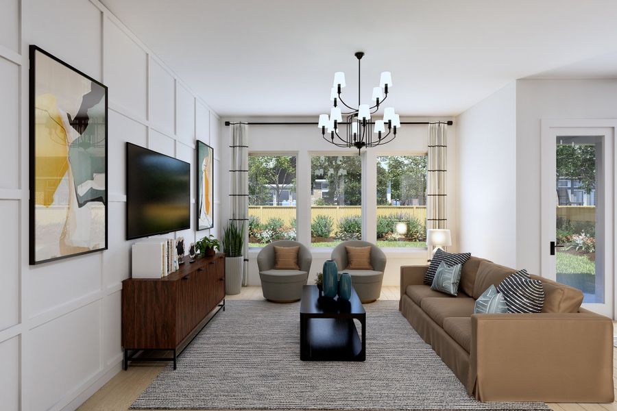 The Aspen - Family Room