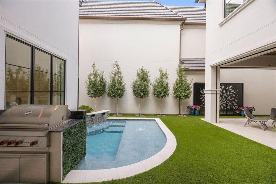 Exterior details and patio area of a home in , Southlake (Image 23).