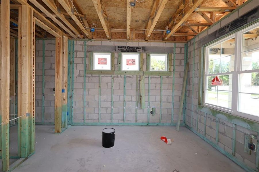 In-progress construction of a new home in Estates at Rivercrest, Sanford, FL (Image 10).