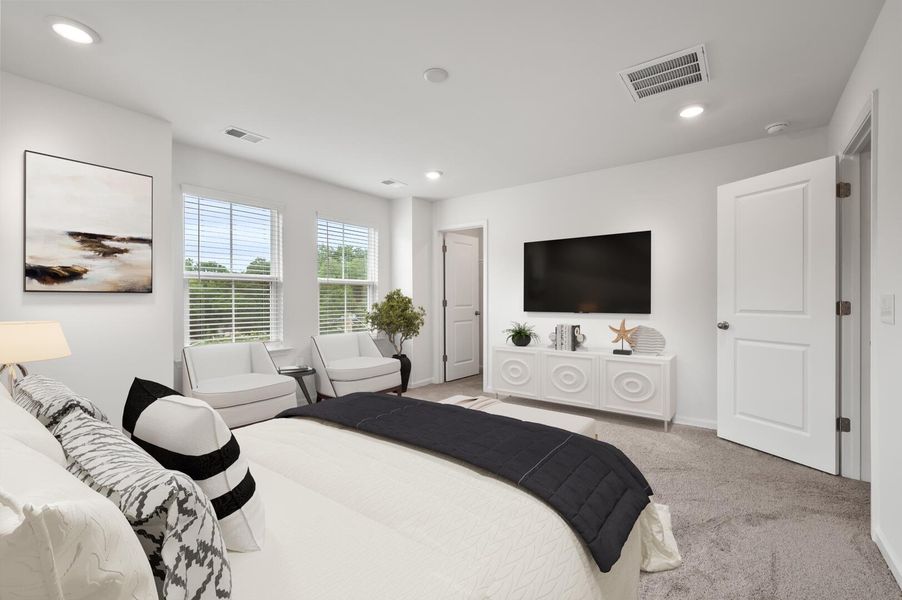 Furnished interior view inside a new home in , North Charleston (Image 4).