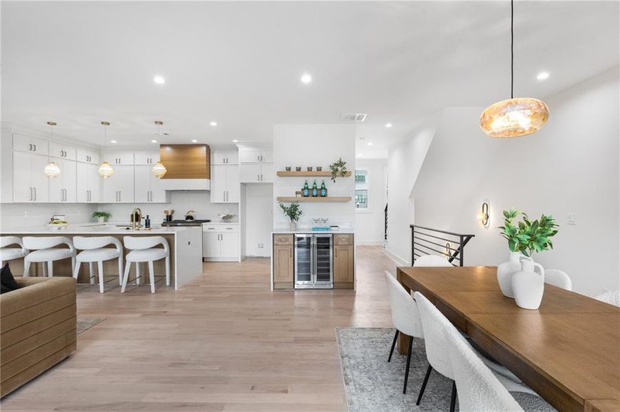 Furnished interior view inside a new home in , Smyrna (Image 28).