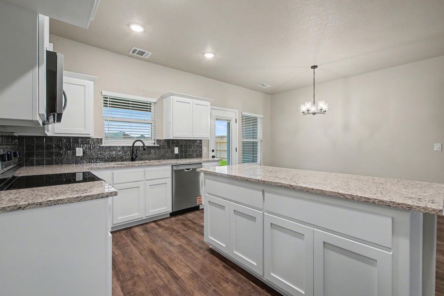 Furnished interior view inside a new home in , Burnet (Image 6).