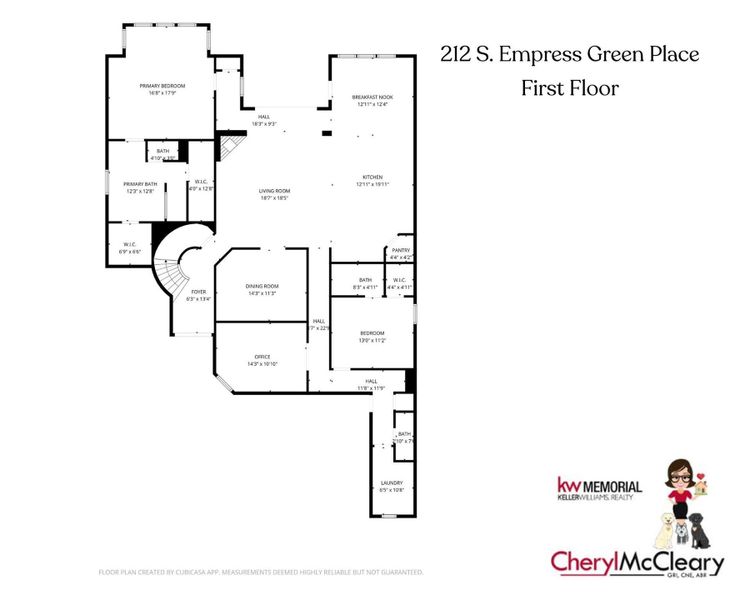 2D floor plan layout of this home in , Montgomery, TX (Image 6).
