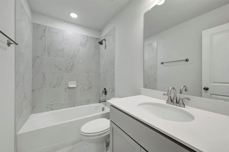 Furnished interior view inside a new home in Lilyana, Celina (Image 11).