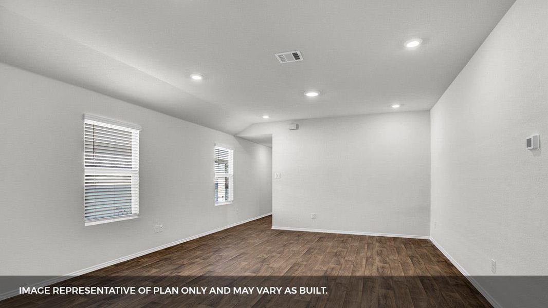 Spacious, unfurnished interior of a new home in Southgrove, Kyle (Image 10).