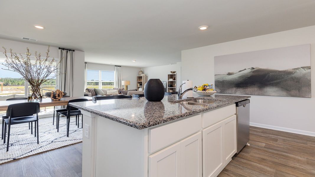 Furnished interior view inside a new home in Heritage Crossing, Conway (Image 3).