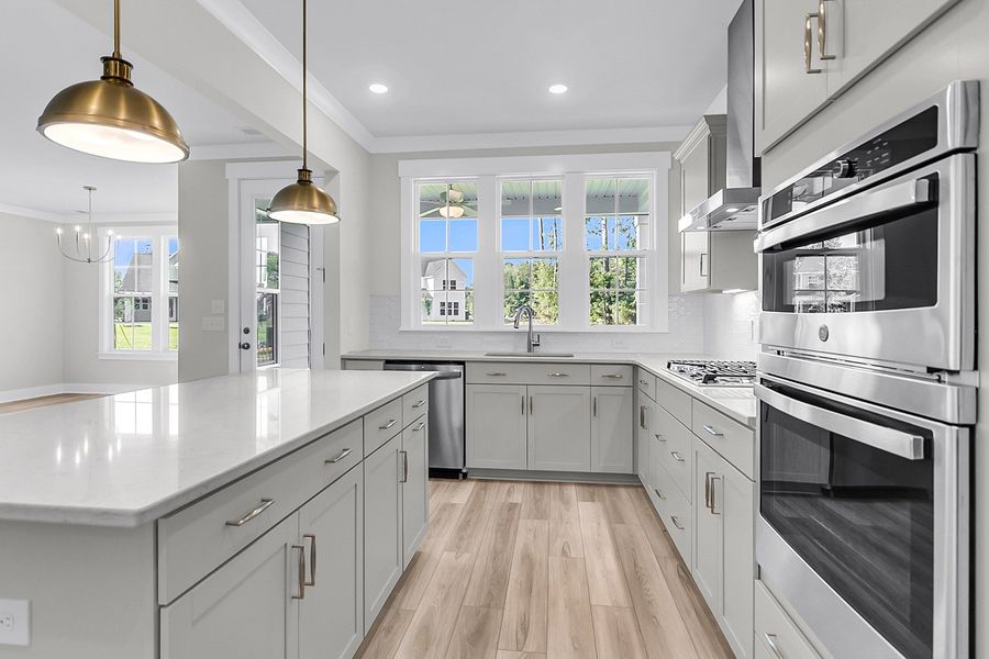 Furnished interior view inside a new home in Pineland Preserve, Summerville (Image 10).