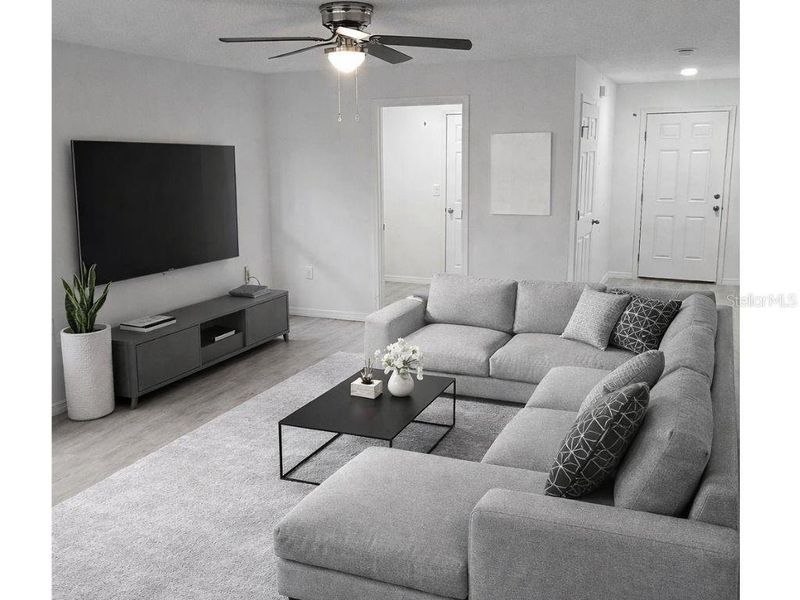 Furnished interior view inside a new home in , Haines City (Image 4).