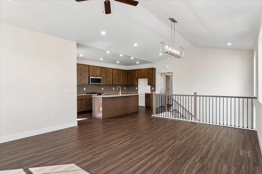 Furnished interior view inside a new home in Pony Park, Colorado Springs (Image 10).