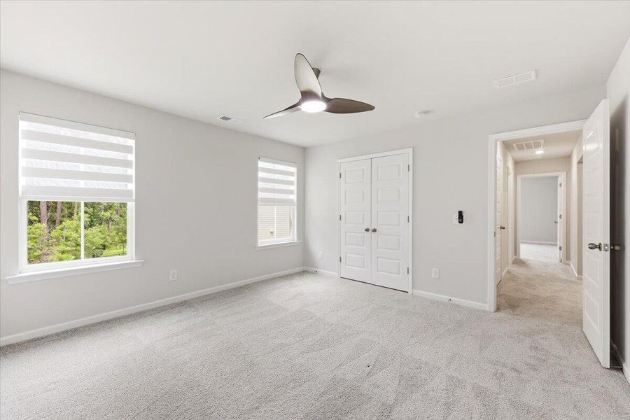 Spacious, unfurnished interior of a new home in Limehouse Village: Arbor Series, Summerville (Image 57).