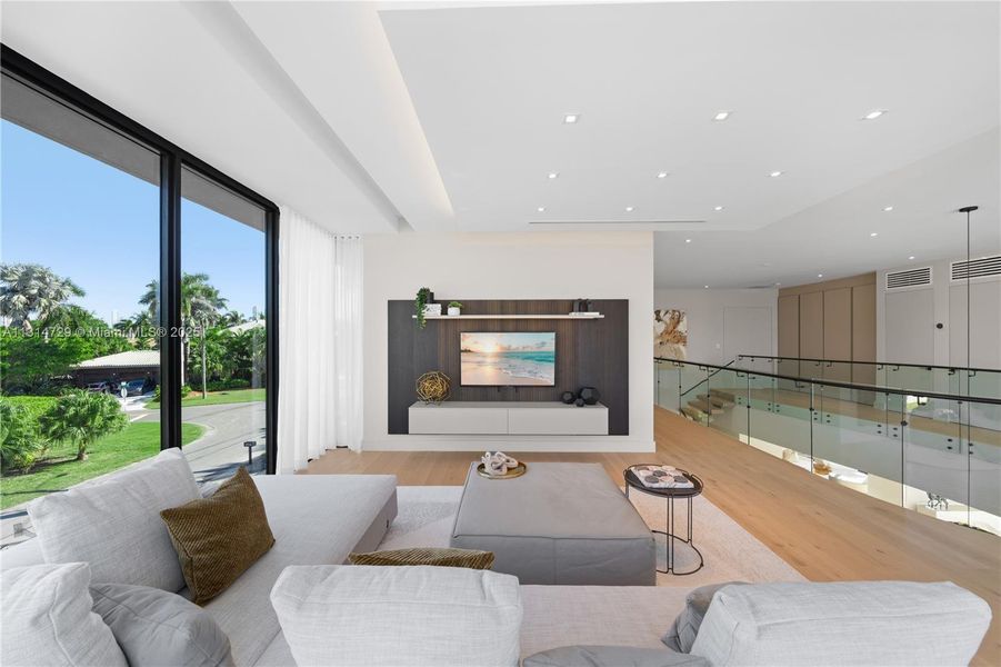 Furnished interior view inside a new home in , North Miami Beach (Image 18). Furnished interior view inside a new home in , North Miami Beach (Image 18).