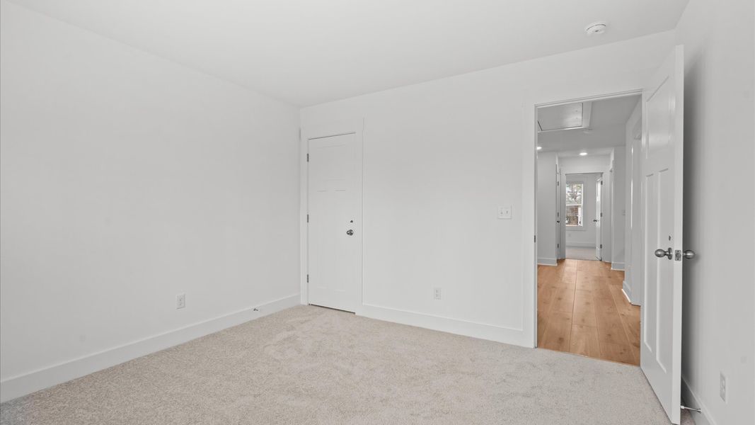 Furnished interior view inside a new home in Pelham Crossing, Greenville (Image 27).