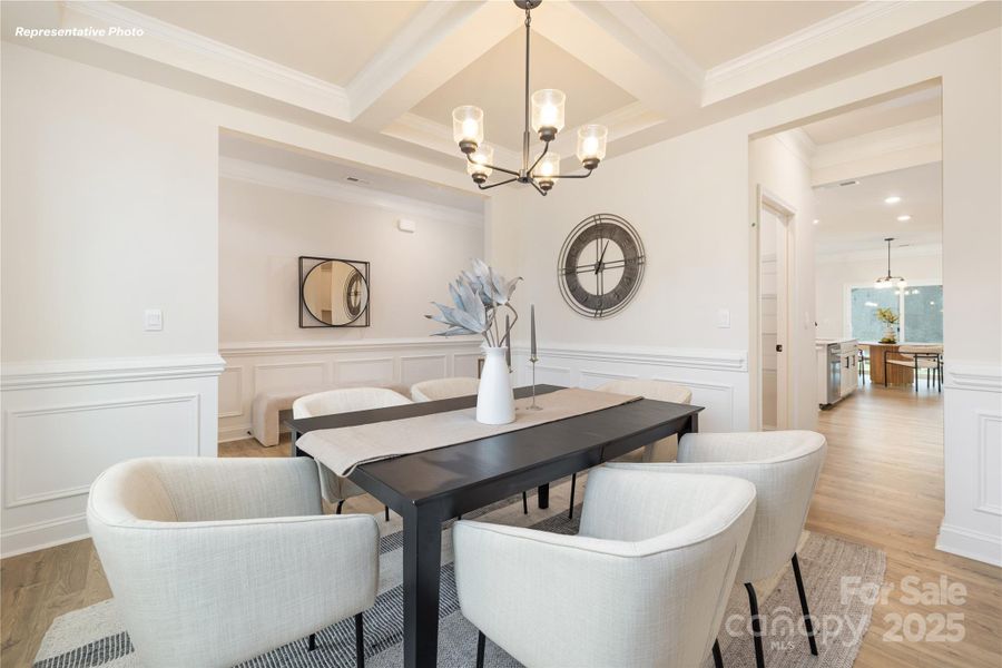 Furnished interior view inside a new home in Oak Grove Hill, Huntersville (Image 27).