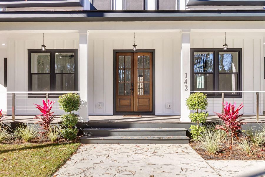 Exterior details and patio area of a home in , Summerville (Image 30).