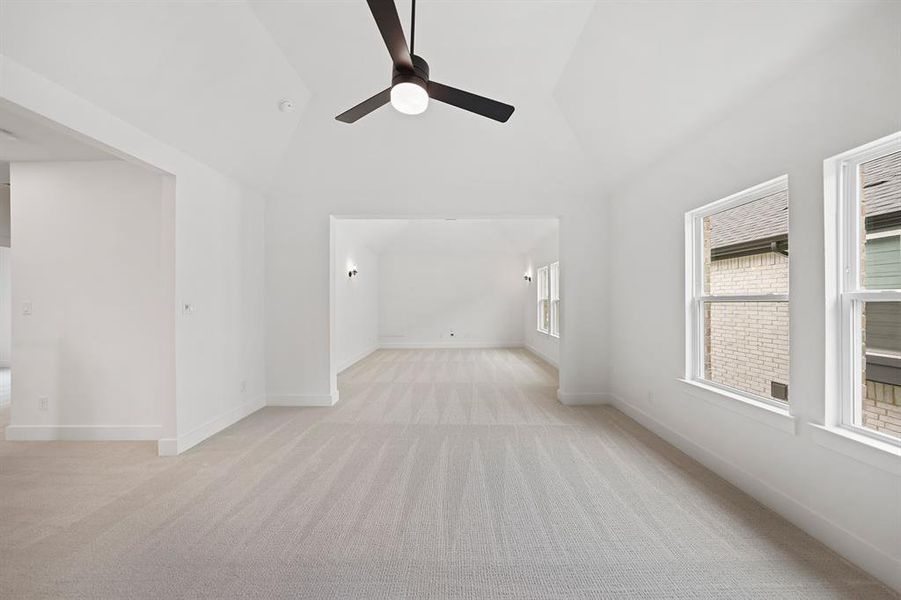 Spacious, unfurnished interior of a new home in Hillside Village, Celina (Image 25). Spacious, unfurnished interior of a new home in Hillside Village, Celina (Image 25).