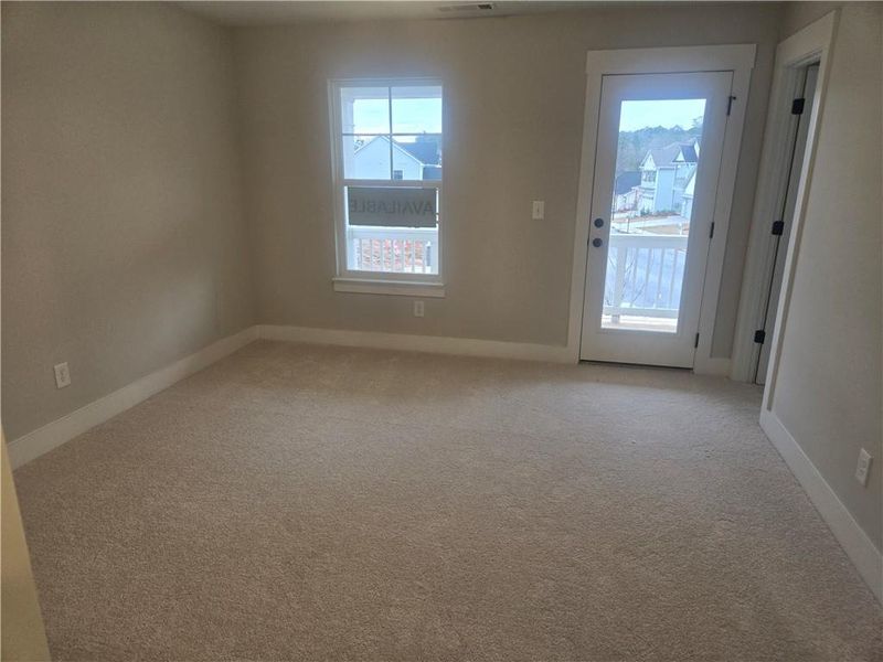 Spacious, unfurnished interior of a new home in Twin Lakes, Hoschton (Image 20). Spacious, unfurnished interior of a new home in Twin Lakes, Hoschton (Image 20).