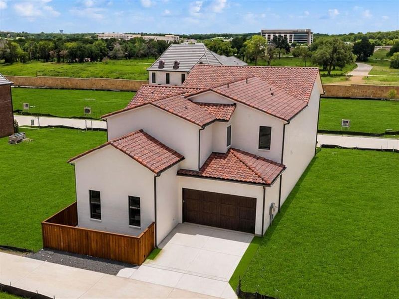 Front exterior of a new home in , Southlake, TX, highlighting curb appeal (Image 26).