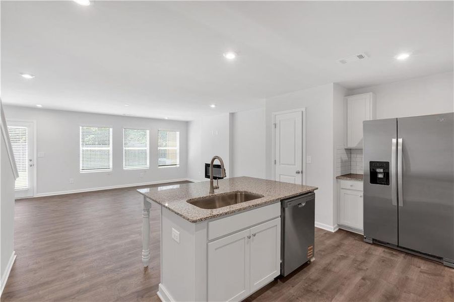 Furnished interior view inside a new home in Village Green, Adairsville (Image 11).