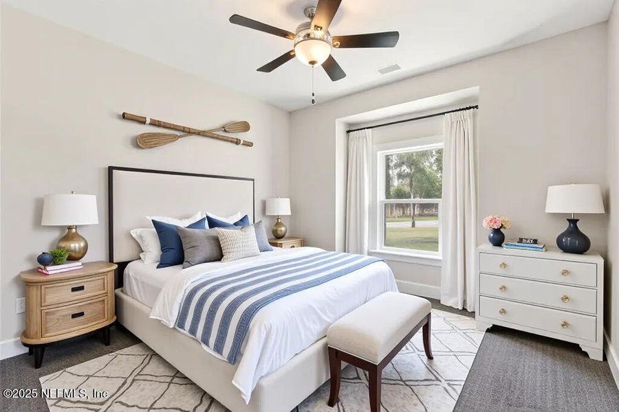 Furnished interior view inside a new home in , Jacksonville (Image 15).