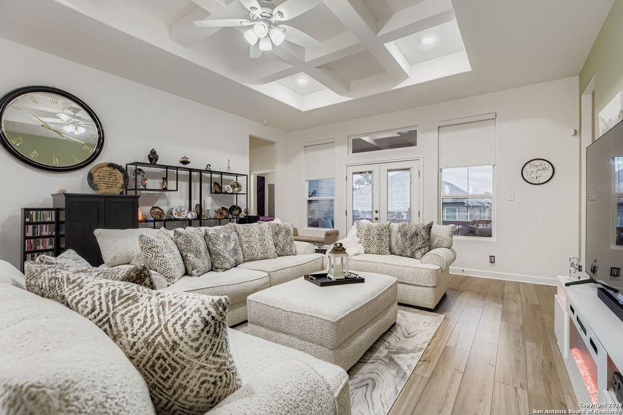 Furnished interior view inside a new home in , Spring Branch (Image 7).
