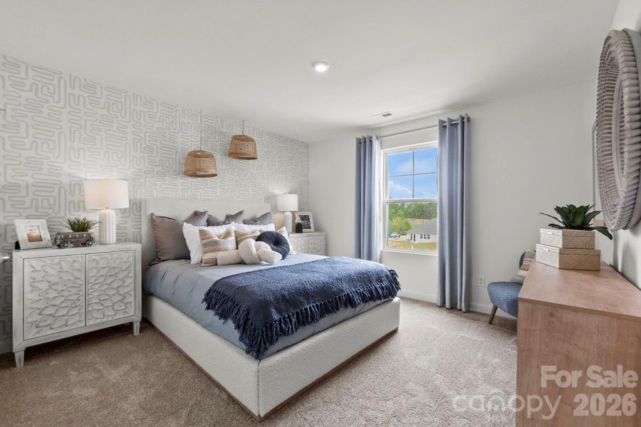Furnished interior view inside a new home in Grants Landing, Salisbury (Image 27).