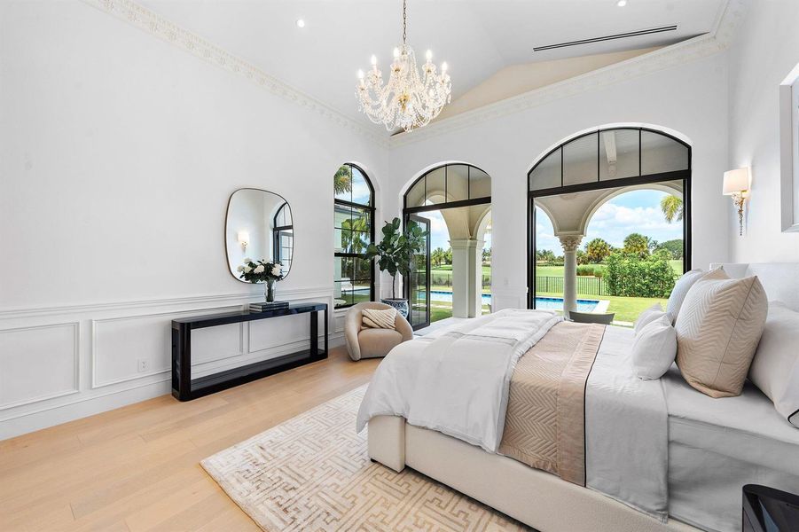 Primary Suite with Golf Course Views Primary Suite with Golf Course Views