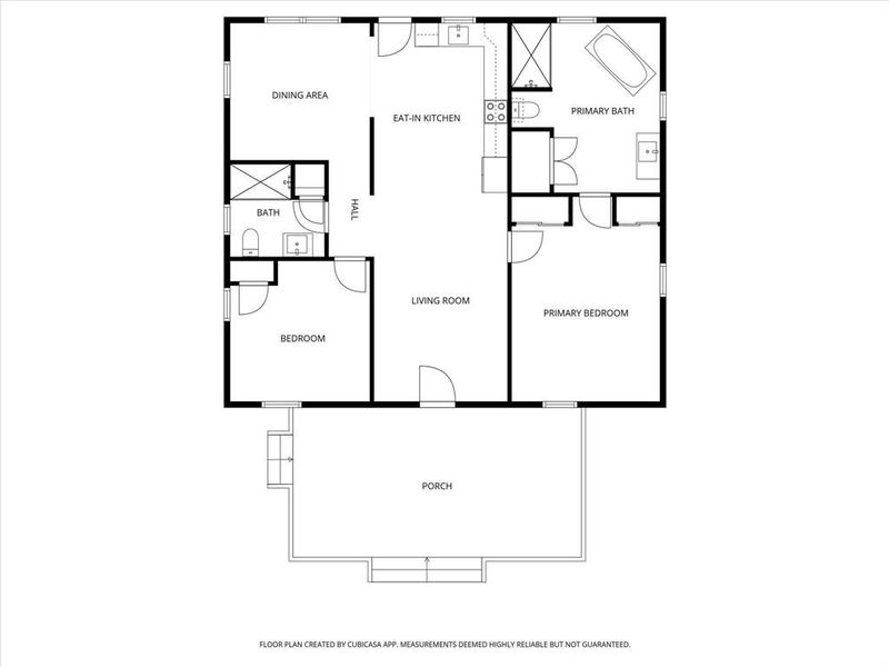 View of room layout