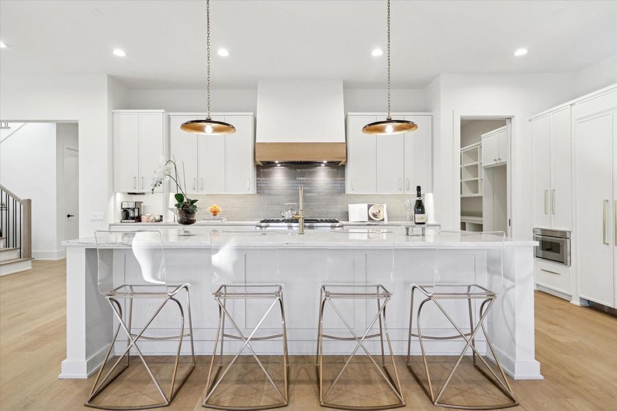 Furnished interior view inside a new home in , Houston (Image 13).