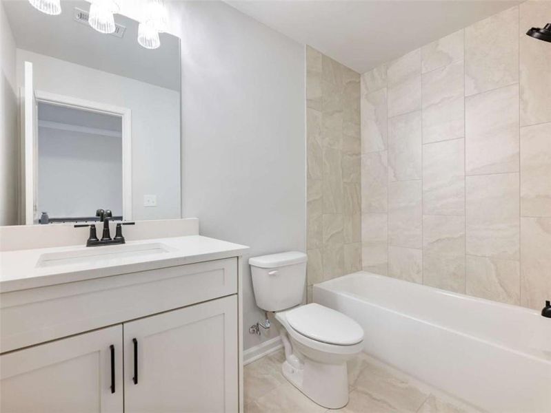 Furnished interior view inside a new home in , Buford (Image 6). Furnished interior view inside a new home in , Buford (Image 6).