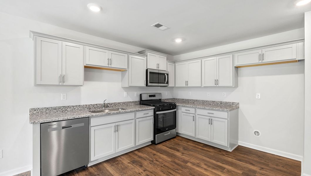 Representative furnished interior of a home built from the SANFORD by D.R. Horton in Stone Creek, Clinton (Image 8).