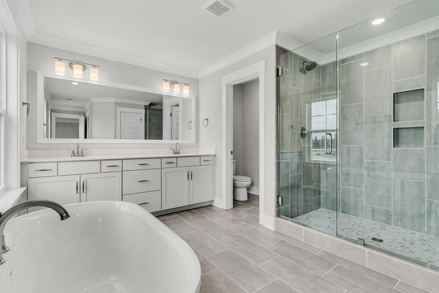 Furnished interior view inside a new home in Hewing Farms, Summerville (Image 37).