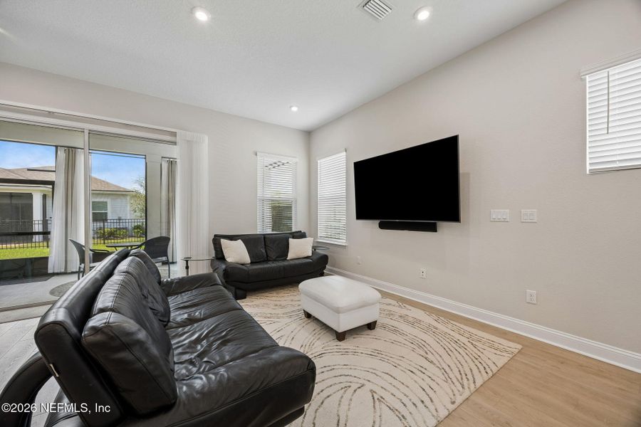 Furnished interior view inside a new home in RiverTown, St. Johns (Image 13).