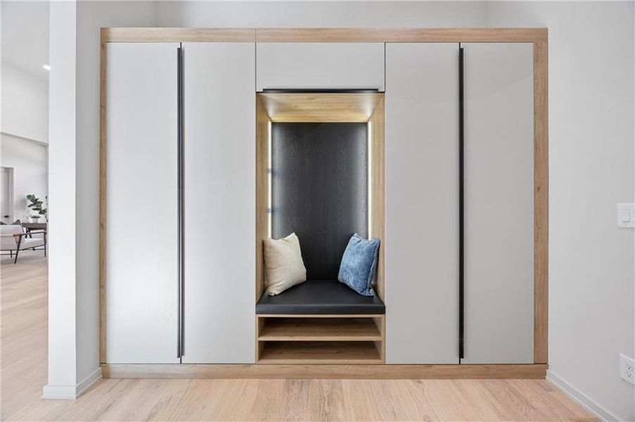 Furnished interior view inside a new home in , Sandy Springs (Image 12). Furnished interior view inside a new home in , Sandy Springs (Image 12).