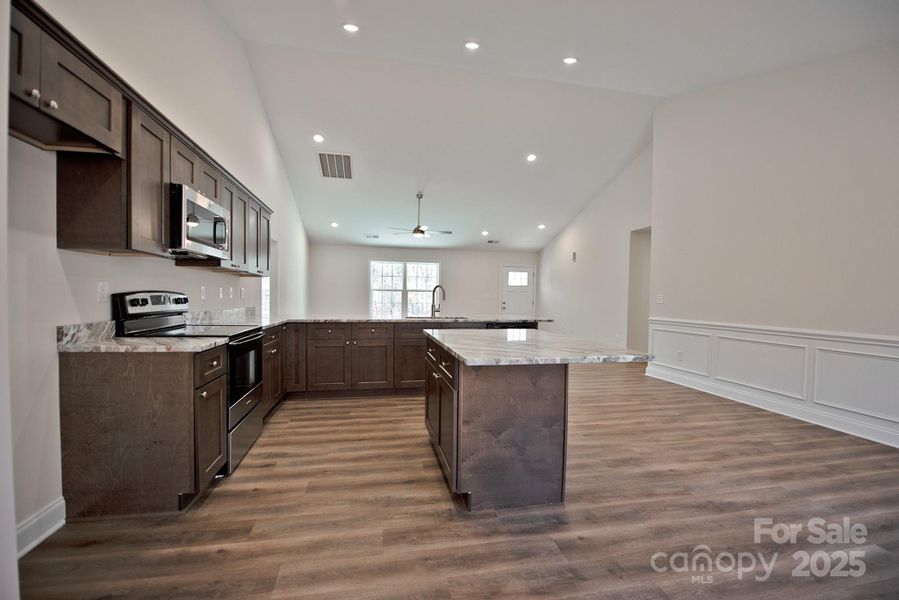Furnished interior view inside a new home in , Mount Gilead (Image 9).