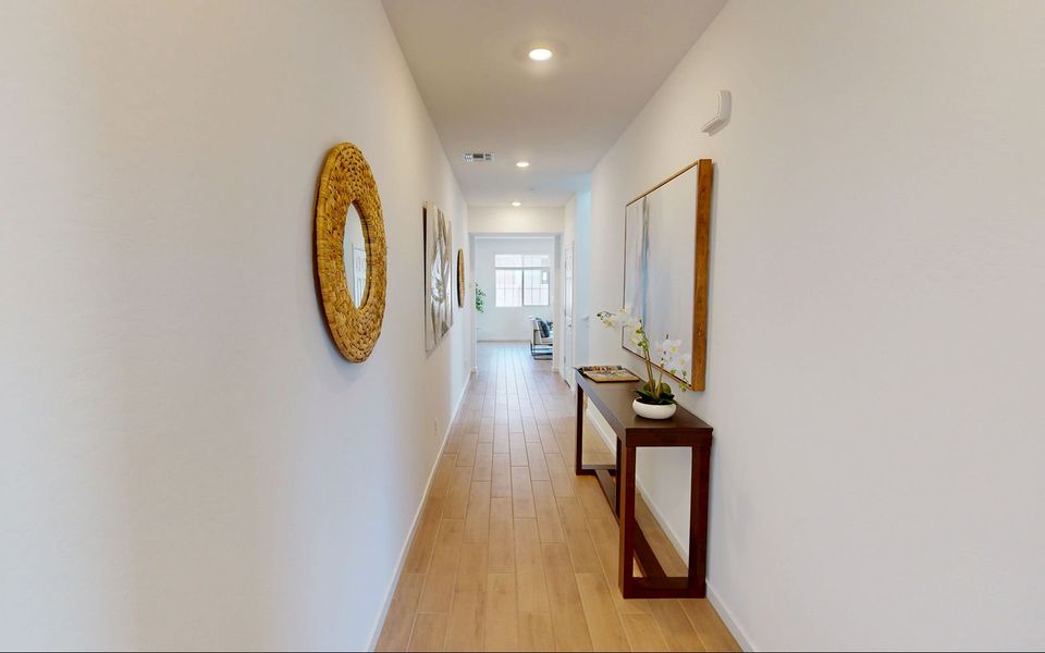 Representative furnished interior of a home built from the Poppy by Brookfield Residential in Blossom Rock, Apache Junction (Image 6).