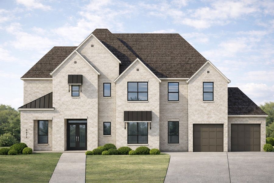 Representative Elevation - some options shown Representative Elevation - some options shown