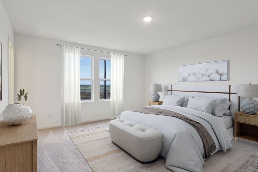 Furnished interior view inside a new home in Pinckney Place, North Charleston (Image 8).