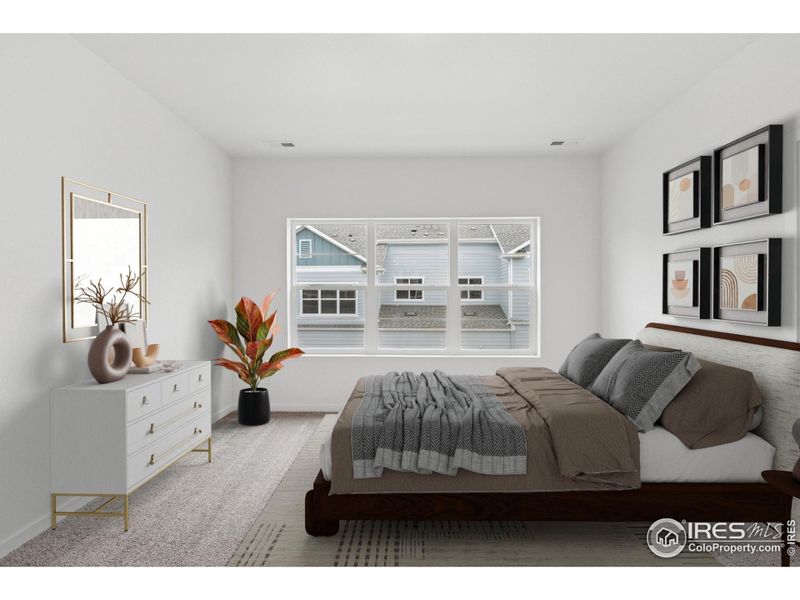 Furnished interior view inside a new home in , Loveland (Image 16).