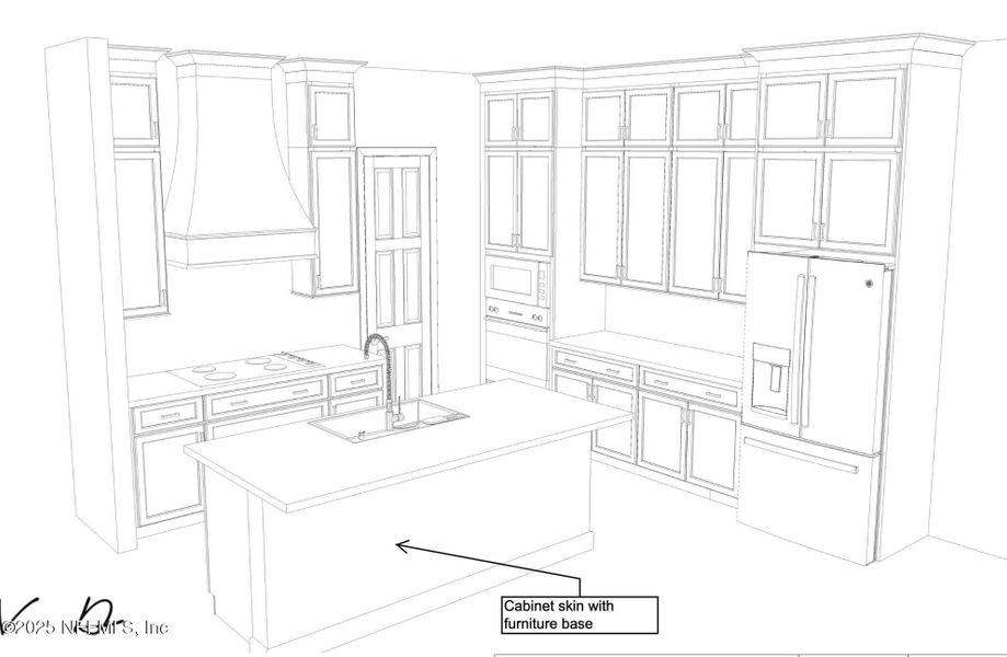 Furnished interior view inside a new home in Madeira, St. Augustine (Image 14). Furnished interior view inside a new home in Madeira, St. Augustine (Image 14).