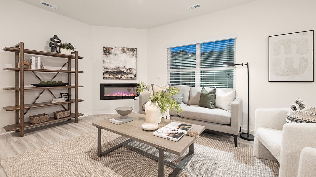 Furnished interior view inside a new home in Valley View, Waynesville (Image 9). Furnished interior view inside a new home in Valley View, Waynesville (Image 9).