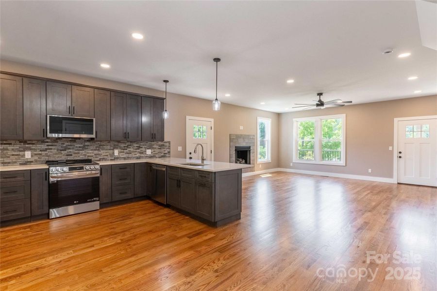 Furnished interior view inside a new home in , Asheville (Image 12).