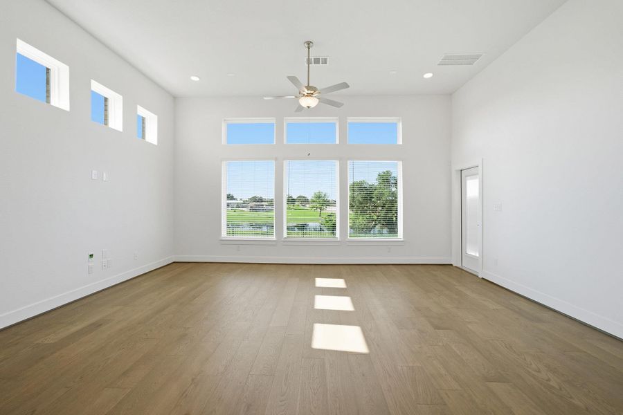 Spacious, unfurnished interior of a new home in Lariat, Liberty Hill (Image 27). Spacious, unfurnished interior of a new home in Lariat, Liberty Hill (Image 27).