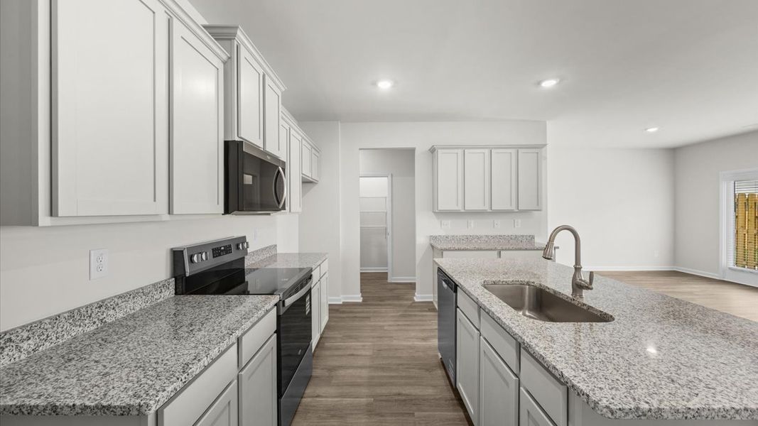 Furnished interior view inside a new home in Laurel Park Townhomes, Hephzibah (Image 8).