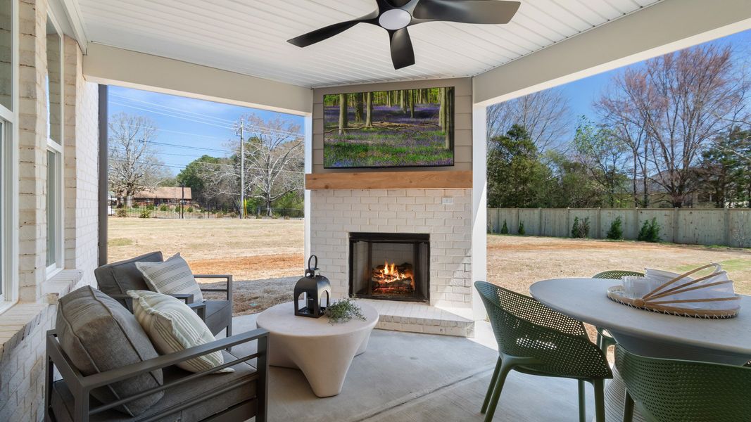 Representative furnished interior of a home built from the Stonefield by DRB Homes in Northcroft, Loganville (Image 15).