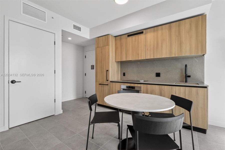 Furnished interior view inside a new home in , Miami (Image 14).