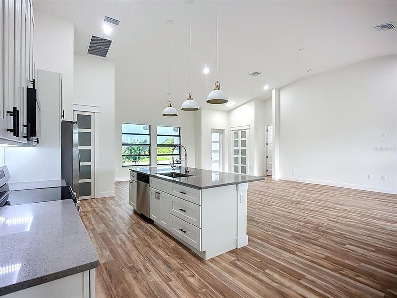 Furnished interior view inside a new home in , Placida (Image 4). Furnished interior view inside a new home in , Placida (Image 4).