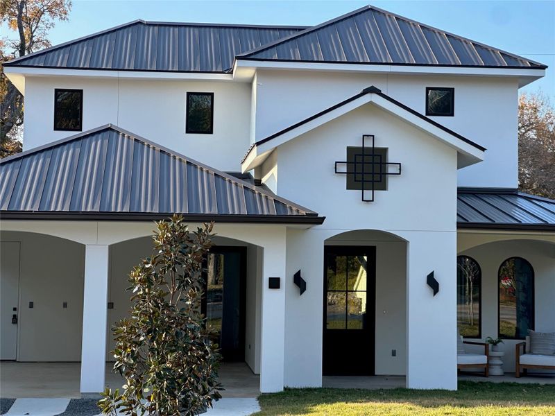 Front exterior of a new home in , Austin, TX, highlighting curb appeal (Image 2). Front exterior of a new home in , Austin, TX, highlighting curb appeal (Image 2).