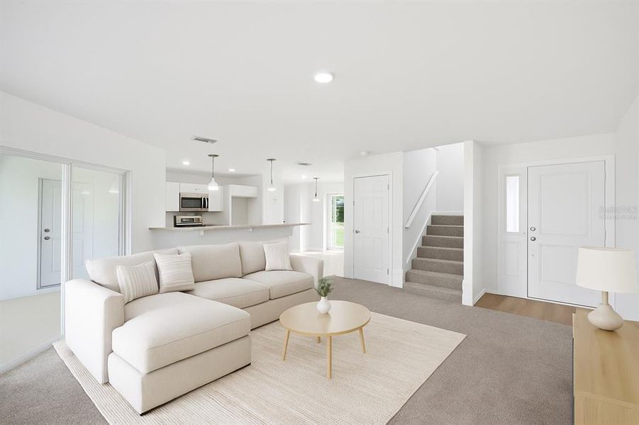 Furnished interior view inside a new home in , Lakeland (Image 16).