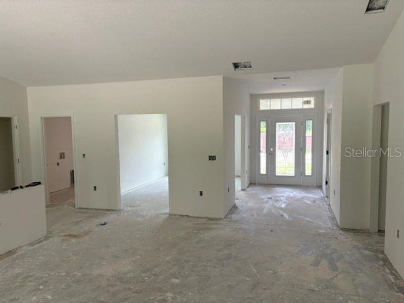 In-progress construction of a new home in Juliette Falls, Dunnellon, FL (Image 6). In-progress construction of a new home in Juliette Falls, Dunnellon, FL (Image 6).